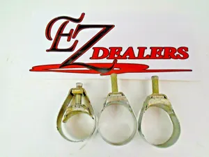 Vintage Hose Clamps D14 Aircraft, Stainless Steel, Arundale Wittek 1-3/8" to 1"